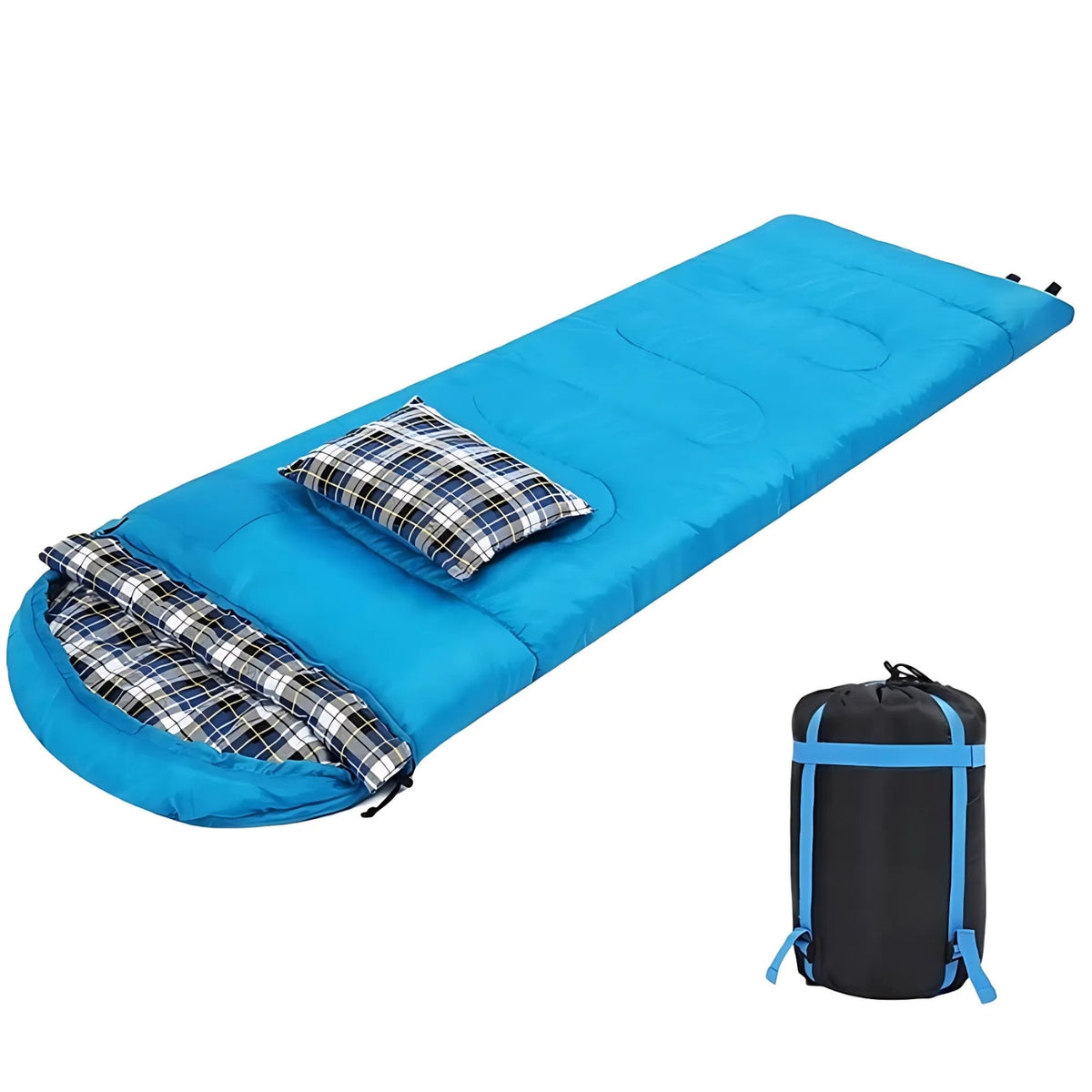 Sac De Couchage Été Doublure Coton bleu