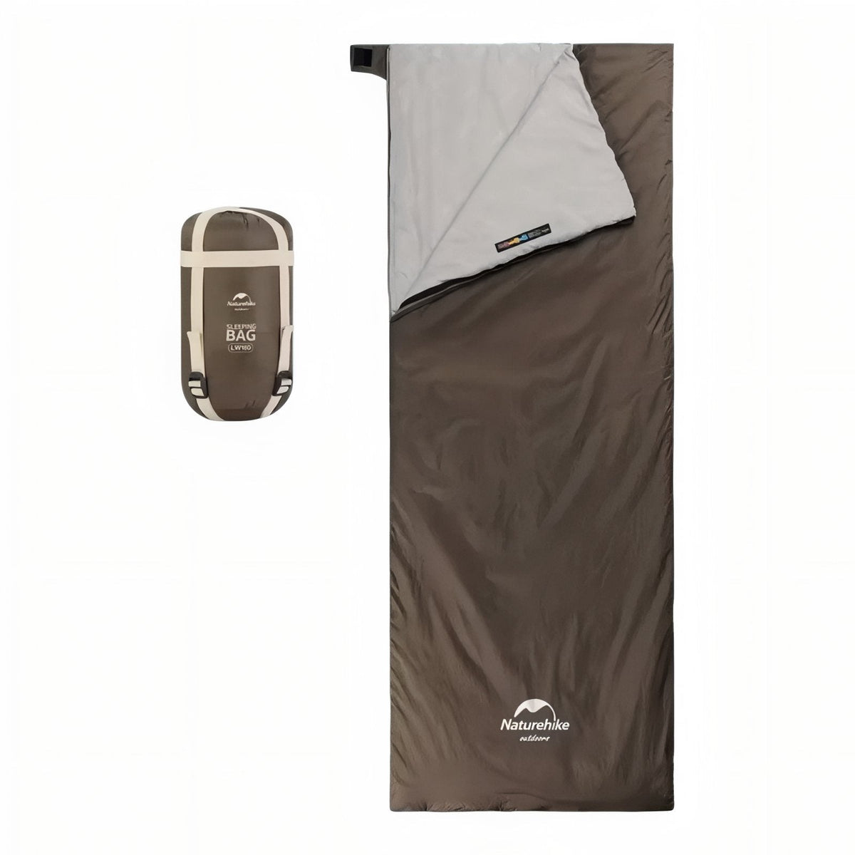 Sac De Couchage Été Ultra Léger marron foncé