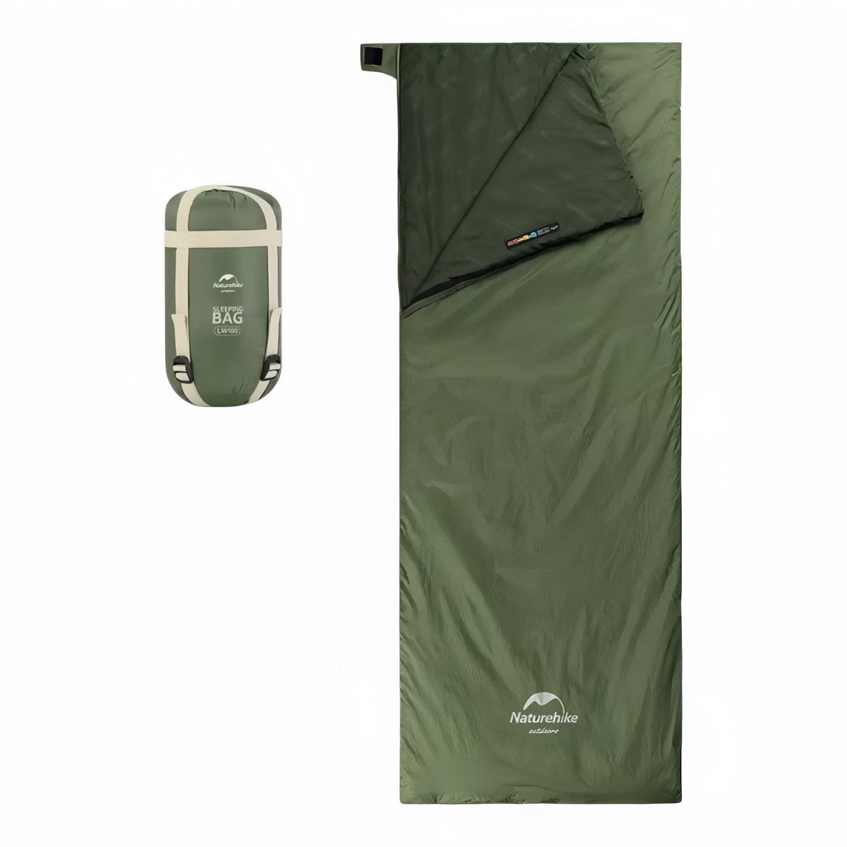 Sac De Couchage Été Ultra Léger vert clair