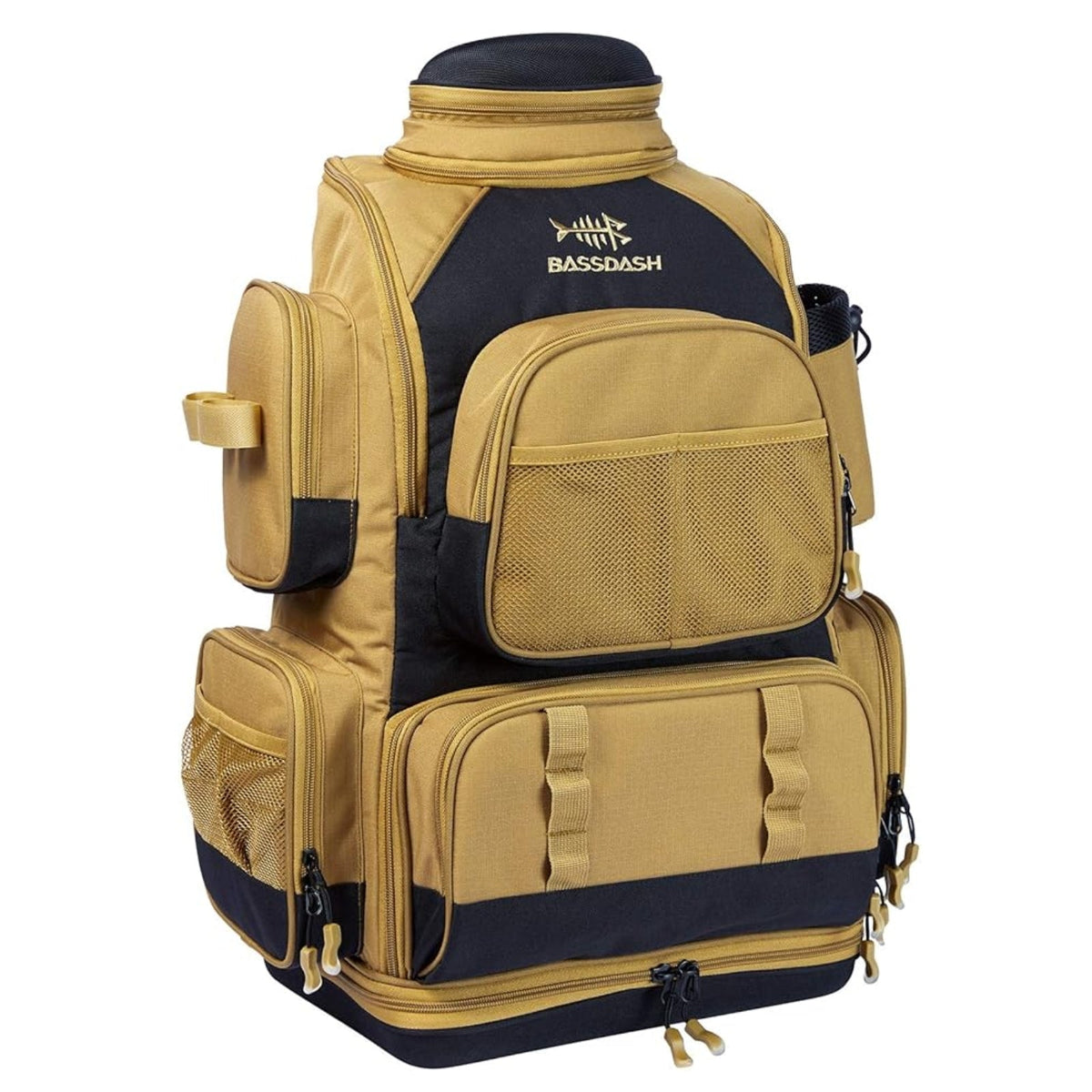 Sac de Randonnée et Pêche moutarde
