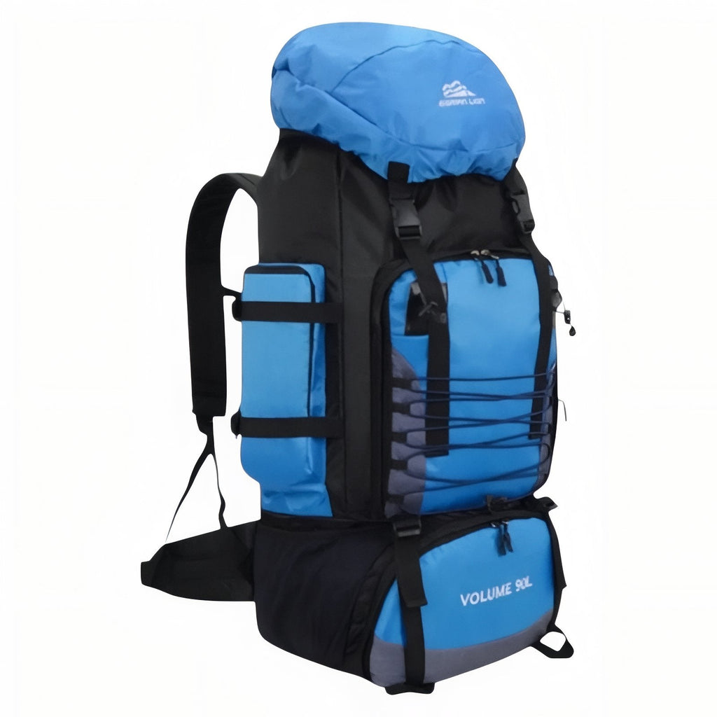 Sac de Randonnée Homme 90 Litres bleu ciel
