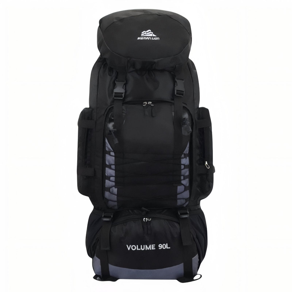 Sac de Randonnée Homme 90 Litres noir