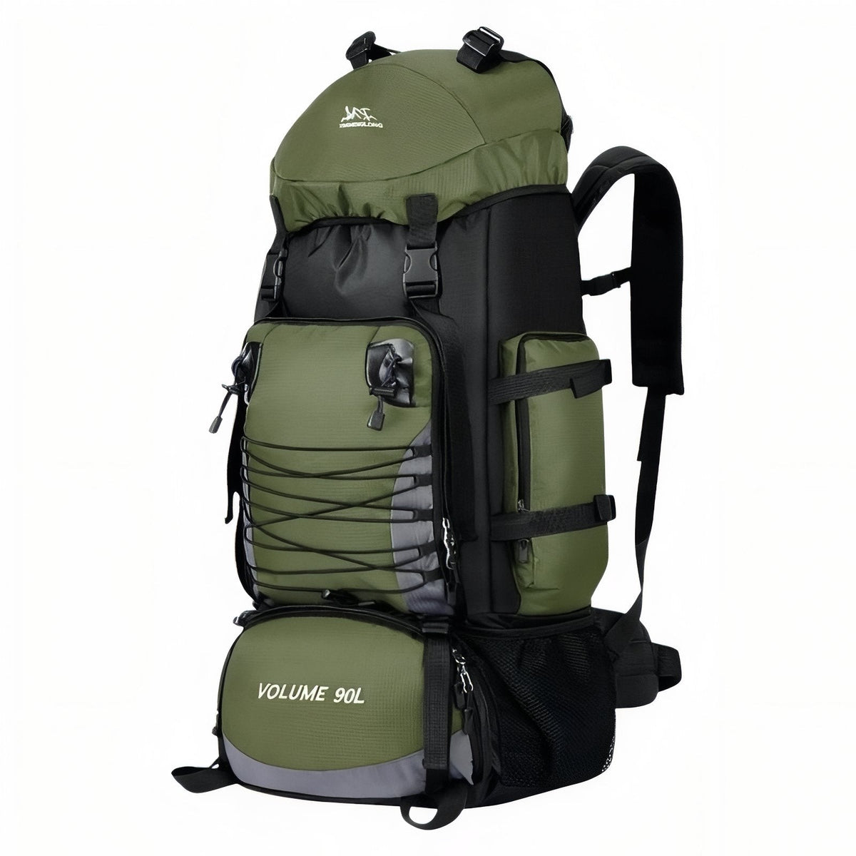 Sac de Randonnée Homme 90 Litres vert