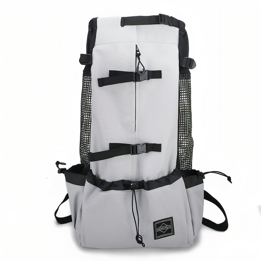 Sac Porte Chien Randonnée gris clair