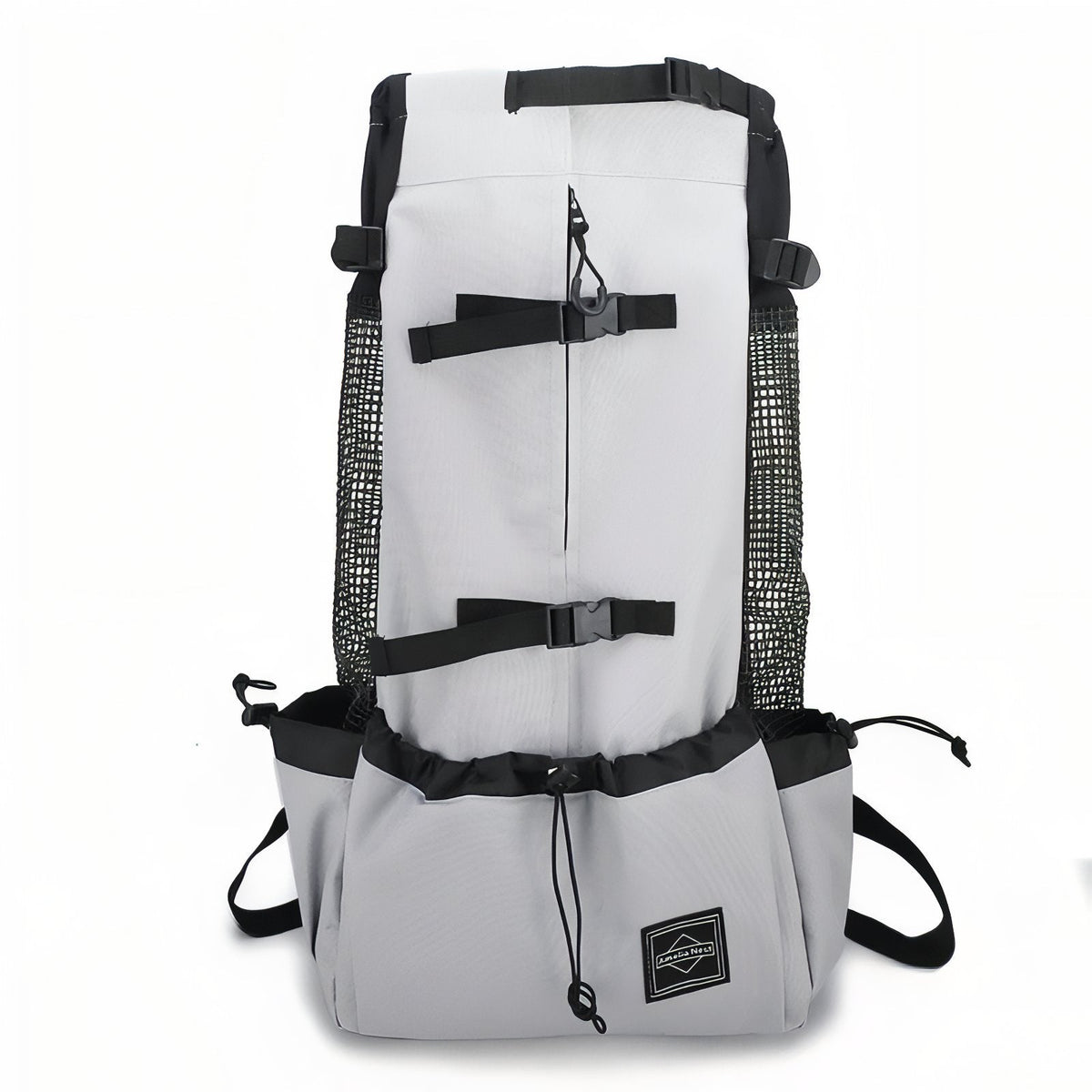 Sac Porte Chien Randonnée gris clair