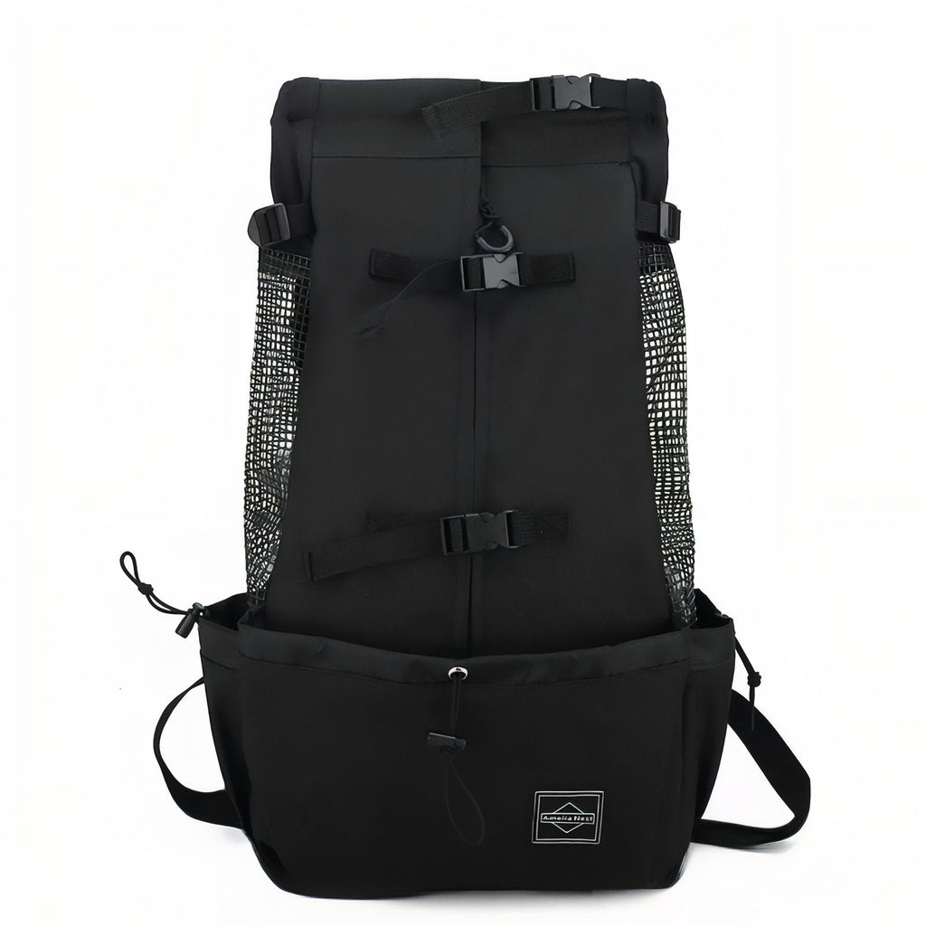Sac Porte Chien Randonnée noir