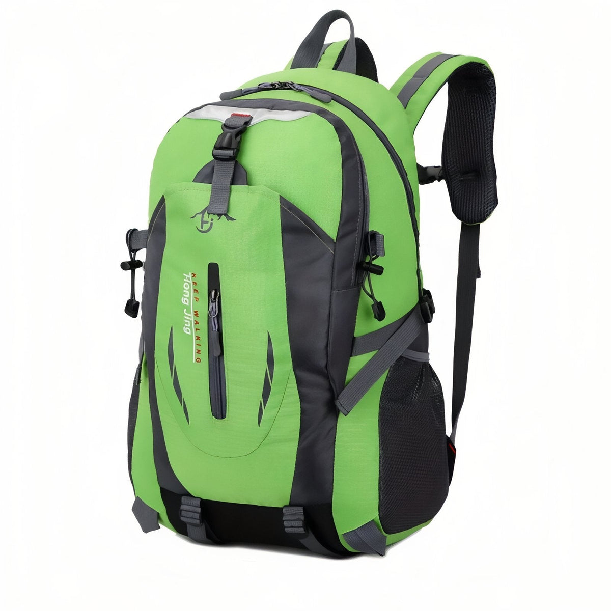 Sac Pratique Pour Randonnée 35L vert fluo