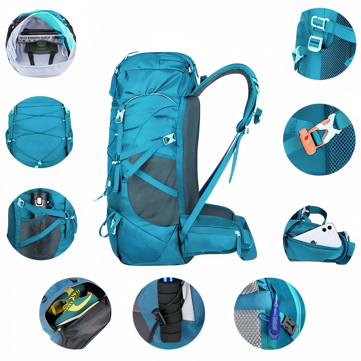 Sac Randonnée Multipoches 50l — photo 2