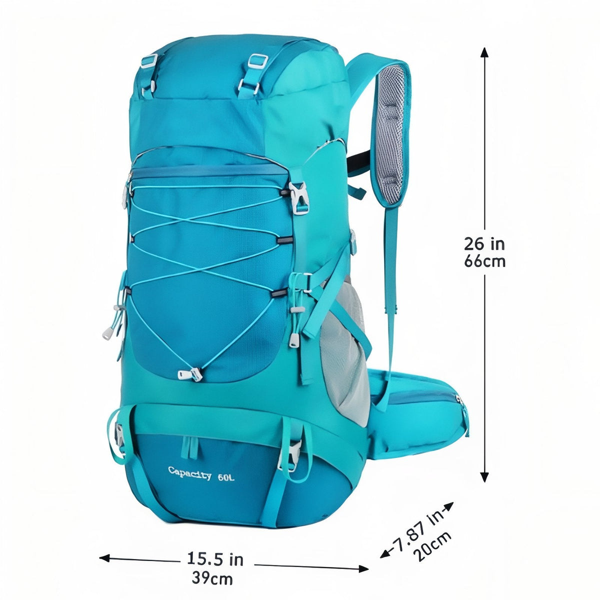 Sac Randonnée Multipoches 50l — photo 3