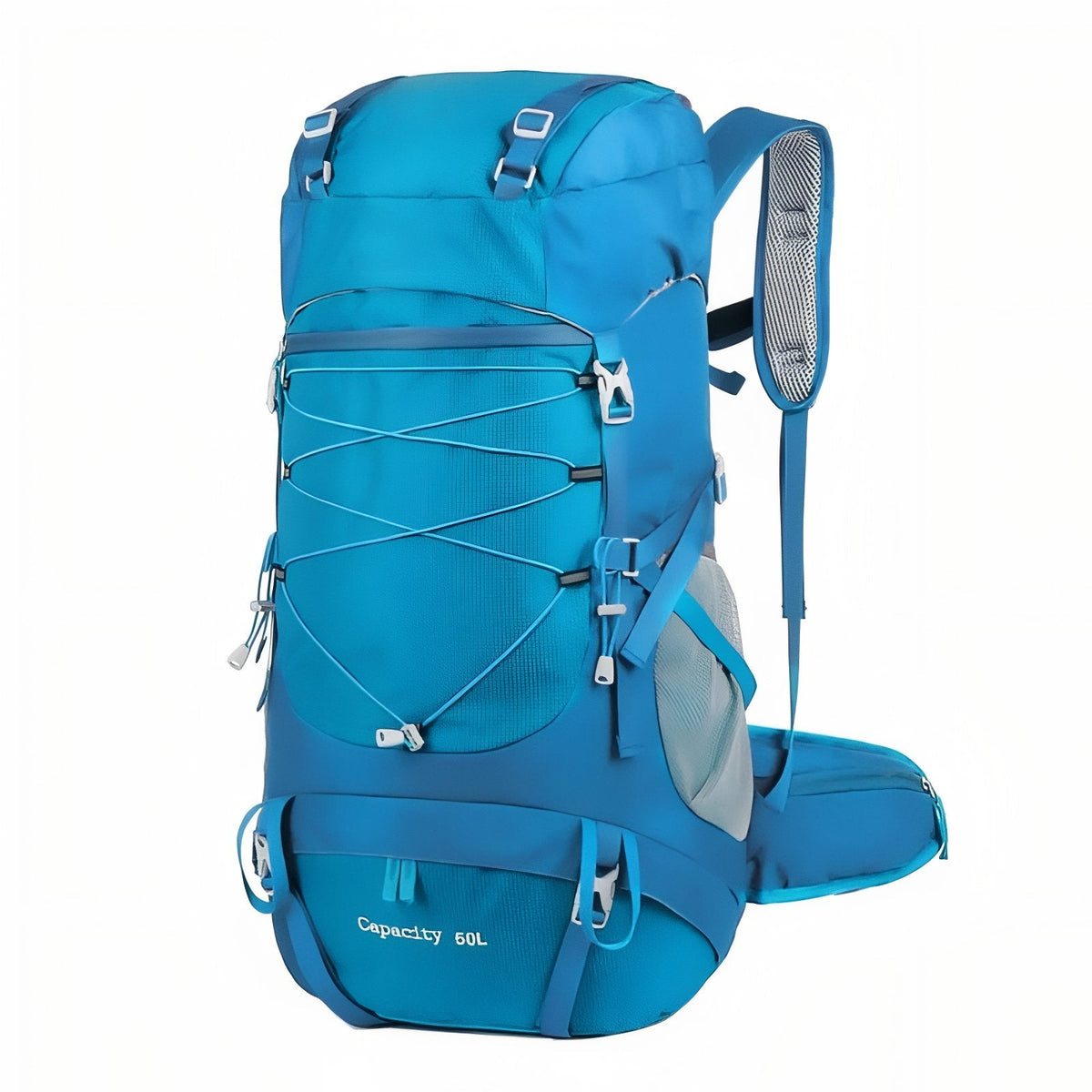 Sac Randonnée Multipoches 50l bleu