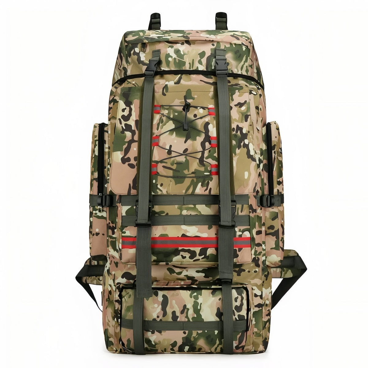 Sac Trek 130L vert camouflage