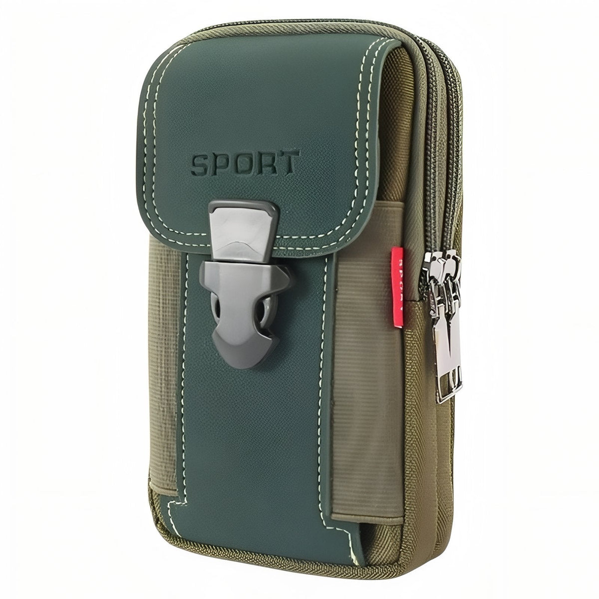 Sacoche Ceinture Randonnée vert olive
