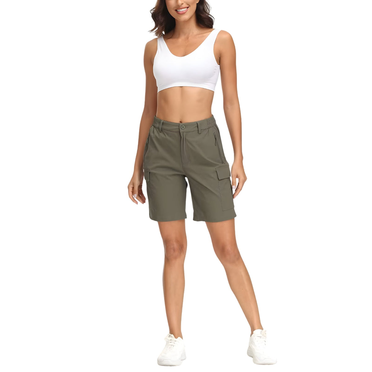 Short Cargo Femme Randonnée — photo 3