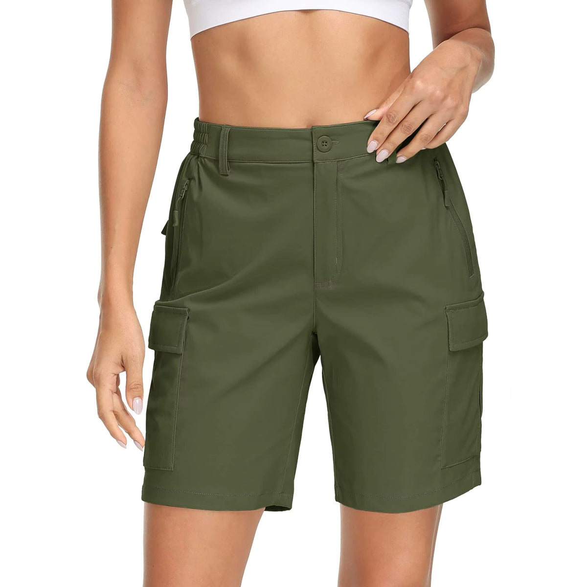 Short Cargo Femme Randonnée — photo 4