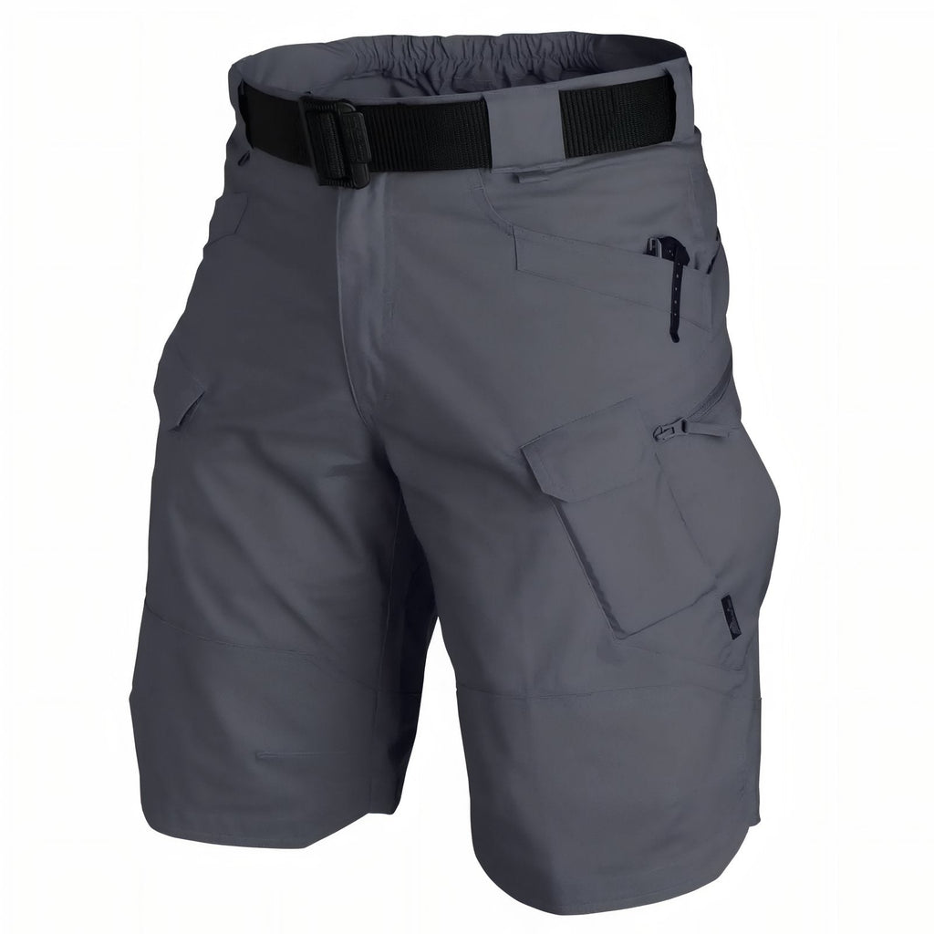 Short Cargo Randonnée Homme gris anthracite