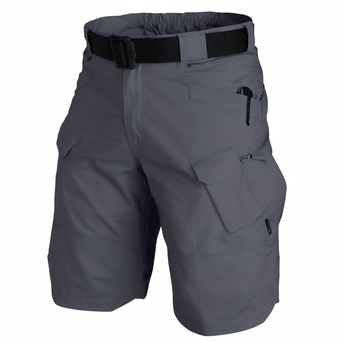 Short Cargo Randonnée Homme gris anthracite