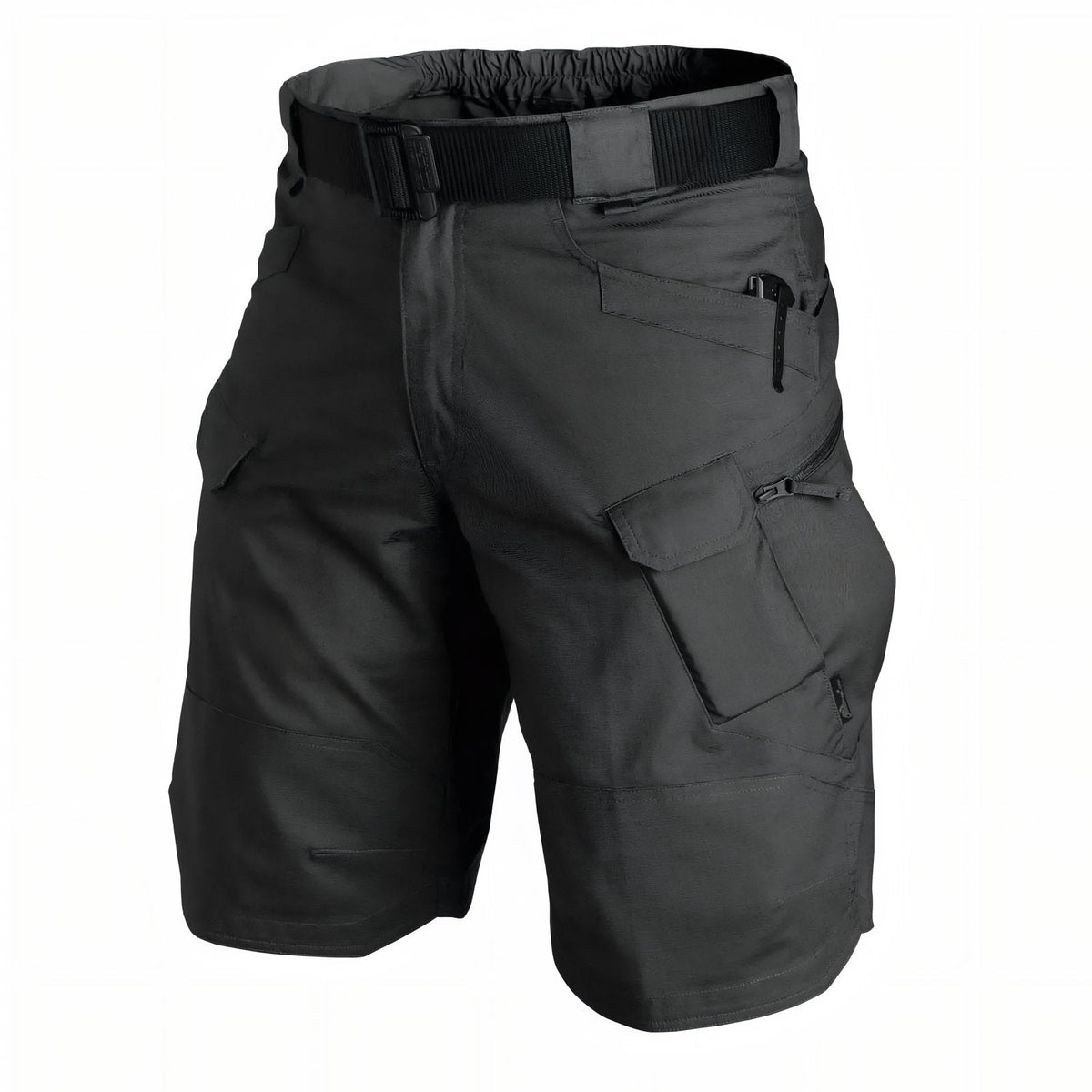 Short Cargo Randonnée Homme noir charbon