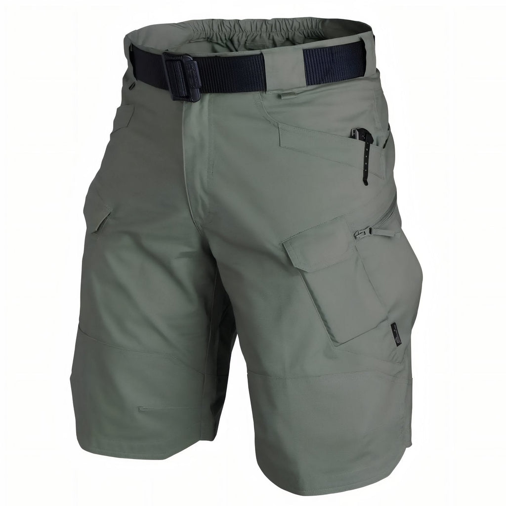 Short Cargo Randonnée Homme vert olive
