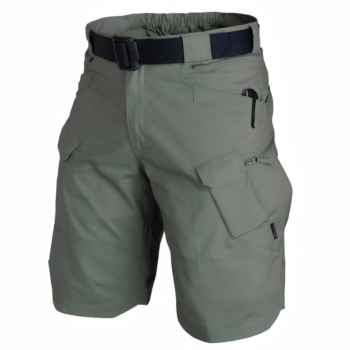 Short Cargo Randonnée Homme vert olive