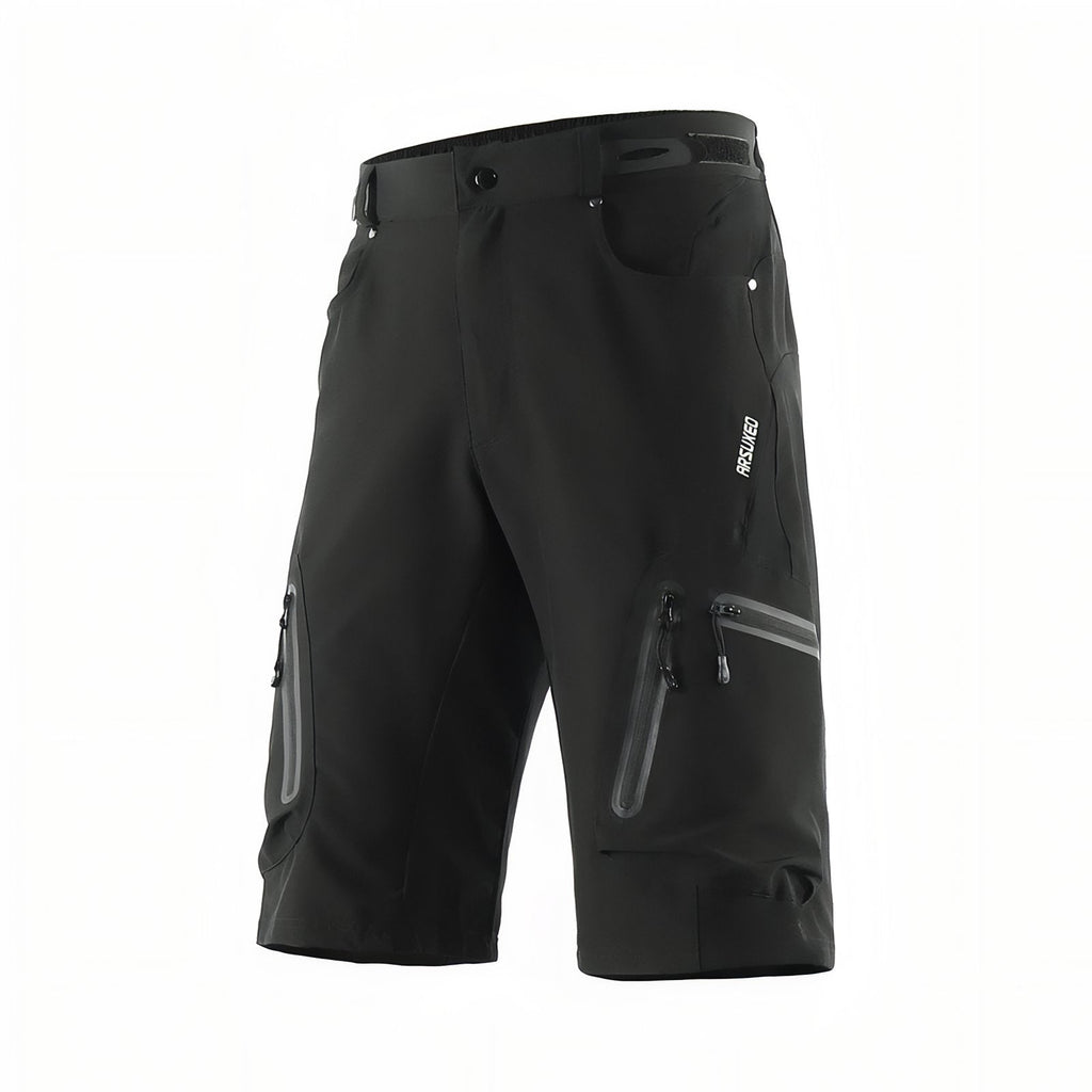 Short de Randonnée Homme Avec Poches noir