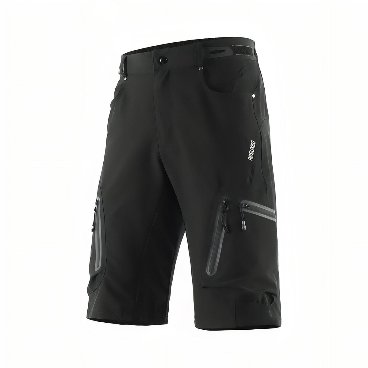 Short de Randonnée Homme Avec Poches noir
