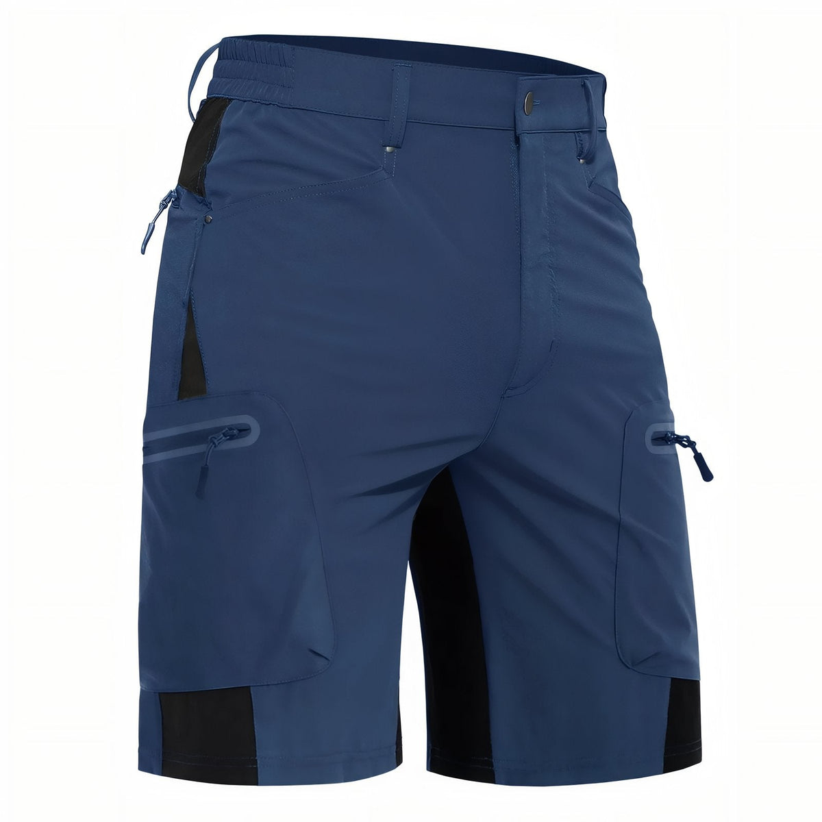 Short de Randonnée Homme Imperméable bleu cobalt