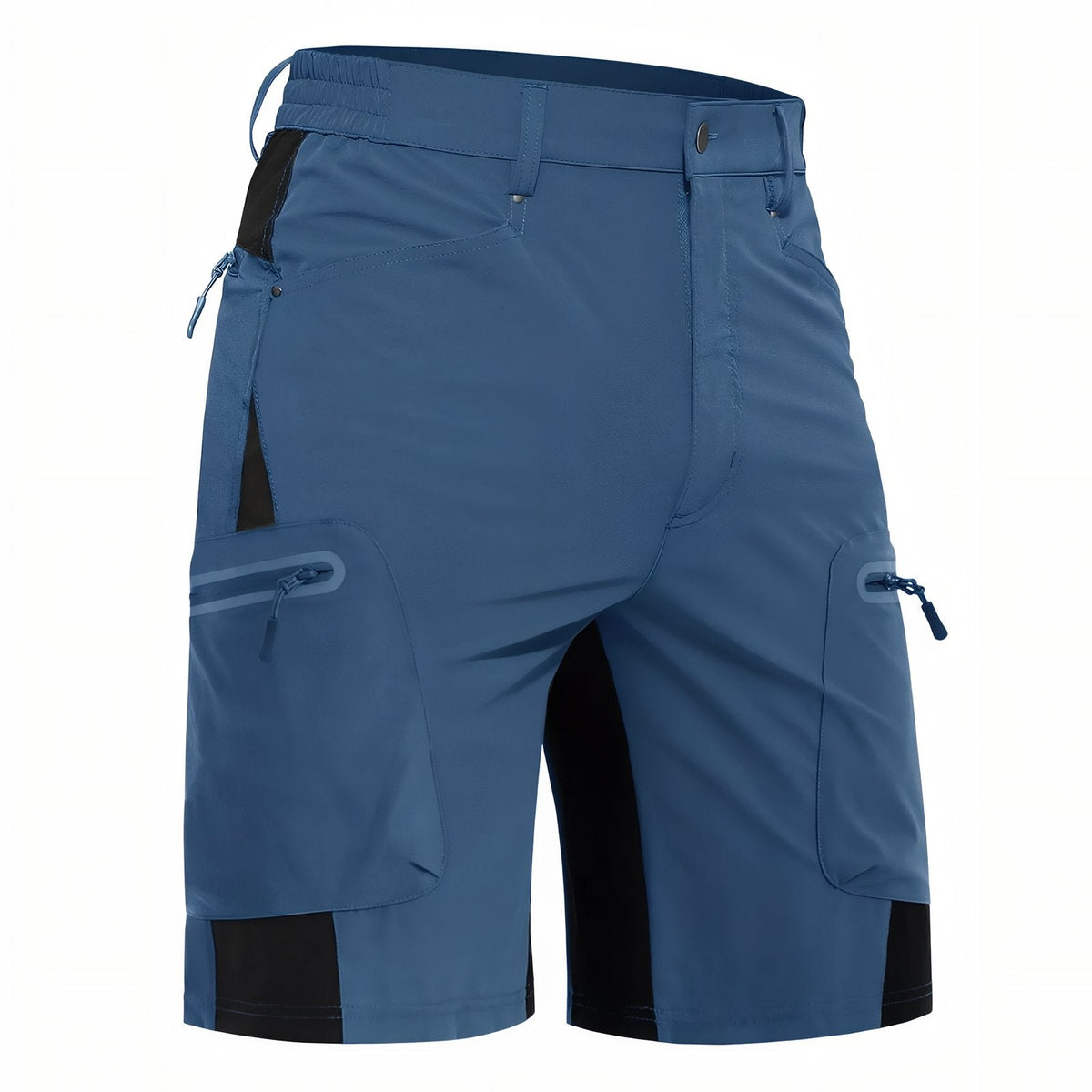 Short de Randonnée Homme Imperméable bleu