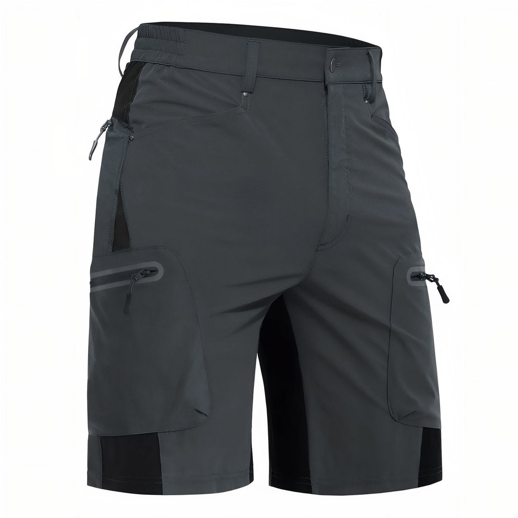 Short de Randonnée Homme Imperméable gris foncé