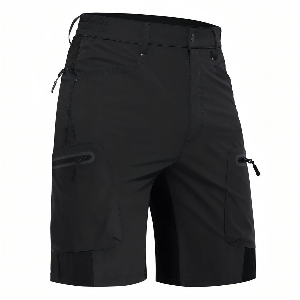 Short de Randonnée Homme Imperméable noir
