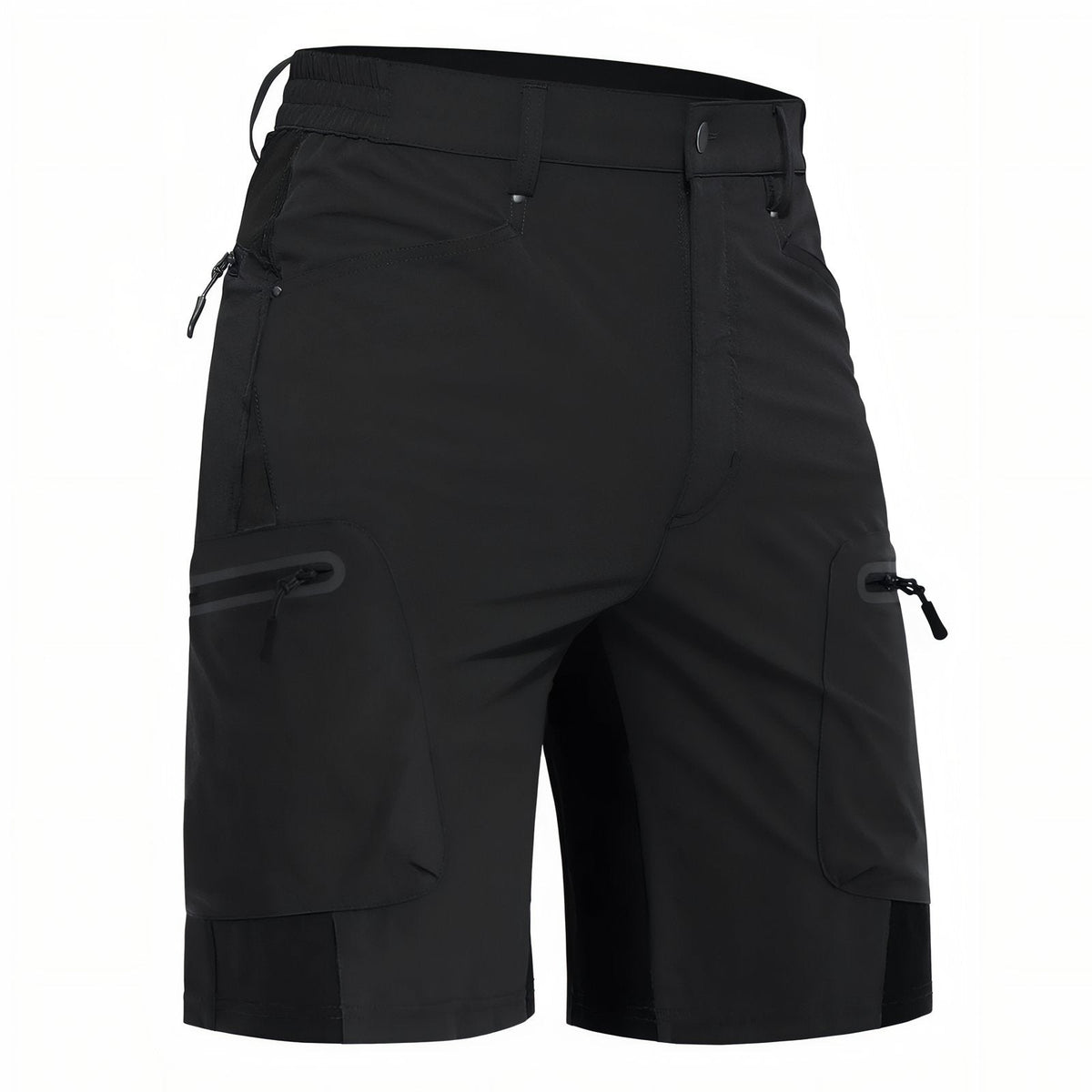 Short de Randonnée Homme Imperméable noir