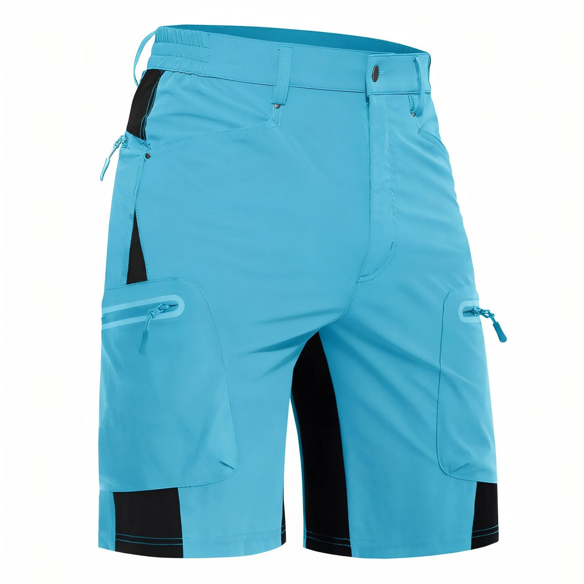 Short de Randonnée Homme Imperméable turquoise
