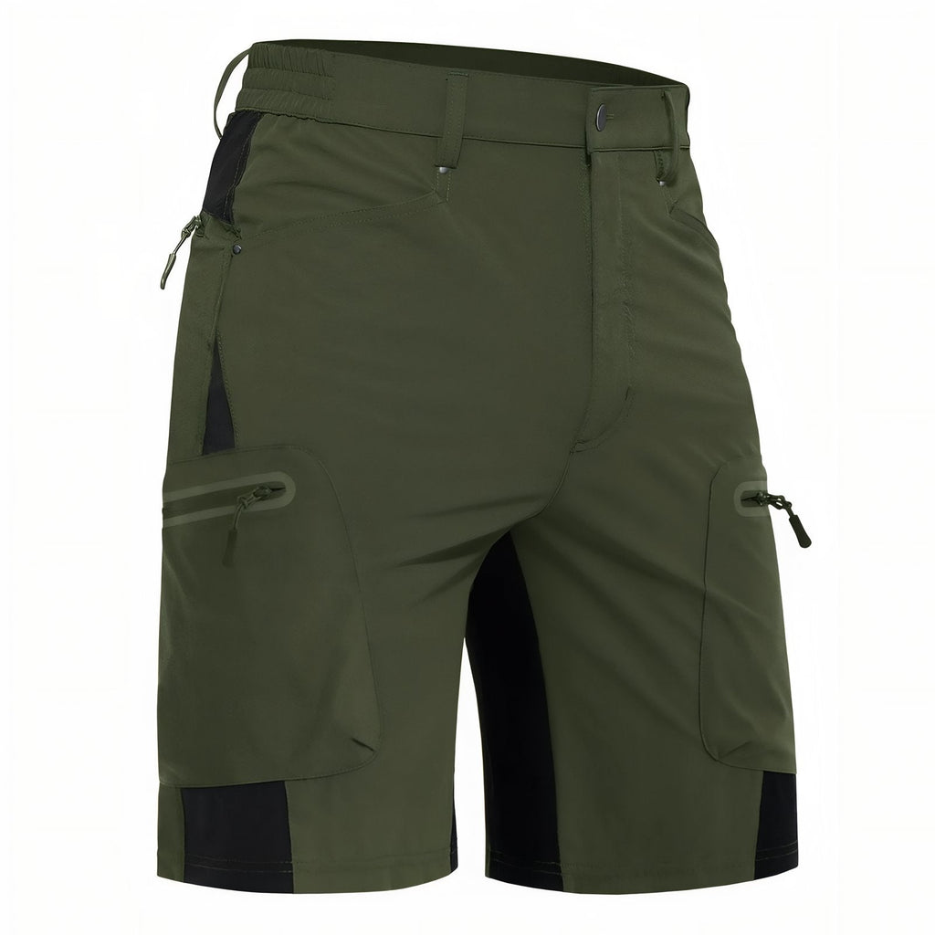 Short de Randonnée Homme Imperméable vert foncé