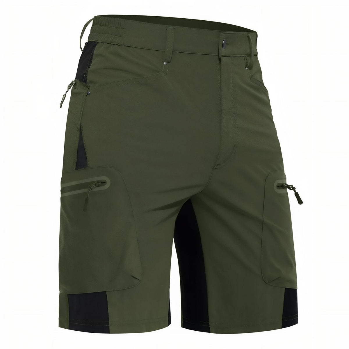 Short de Randonnée Homme Imperméable vert foncé