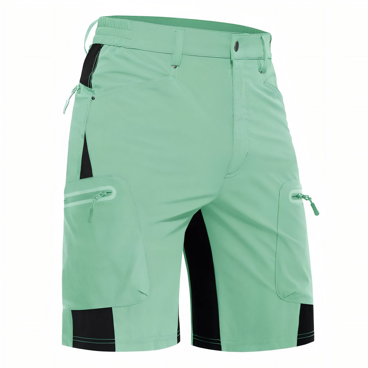 Short de Randonnée Homme Imperméable vert menthe