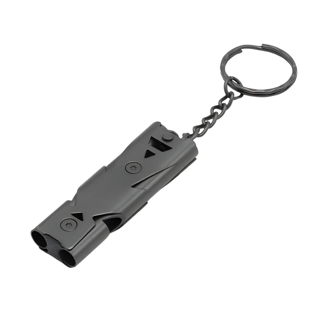 Sifflet De Survie Puissant 180 db noir mat
