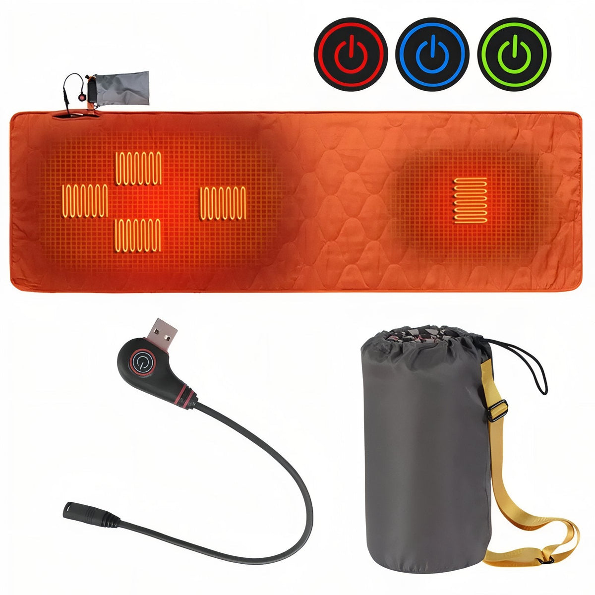 Tapis Chauffant Camping USB — photo 11