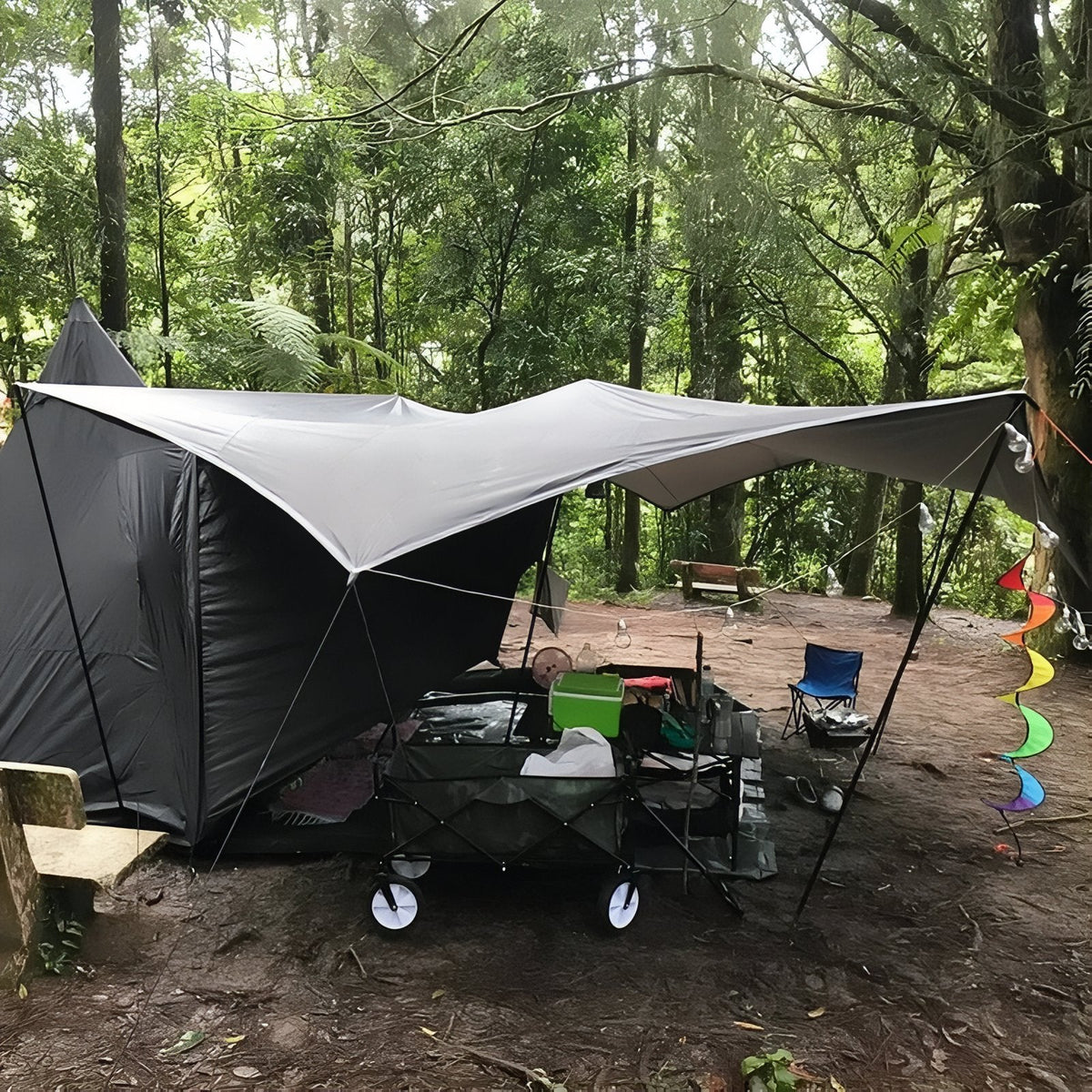 Tarp Randonnée 5.1x5.1M — photo 9