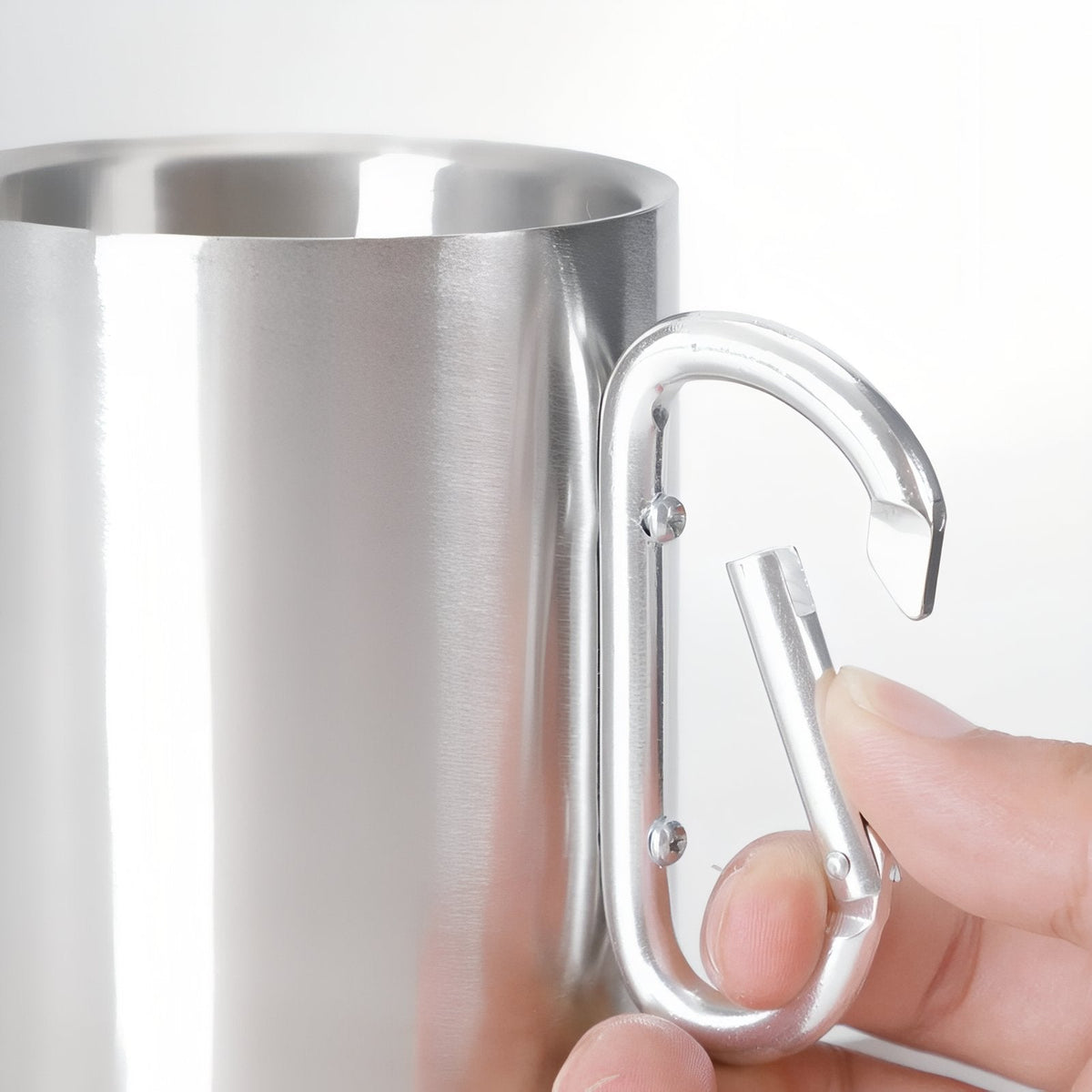 Tasse Inox Mousqueton — photo 2