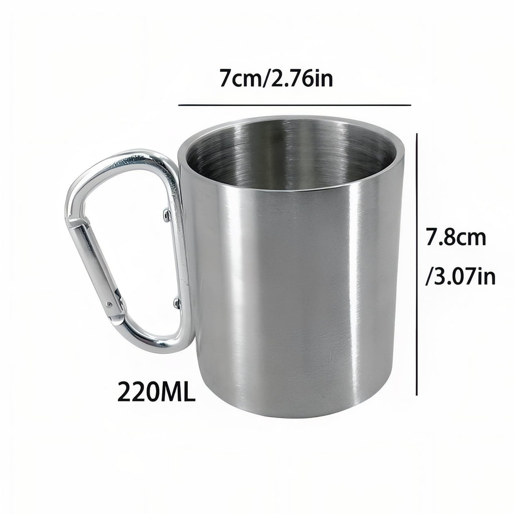 Tasse Inox Mousqueton — photo 3