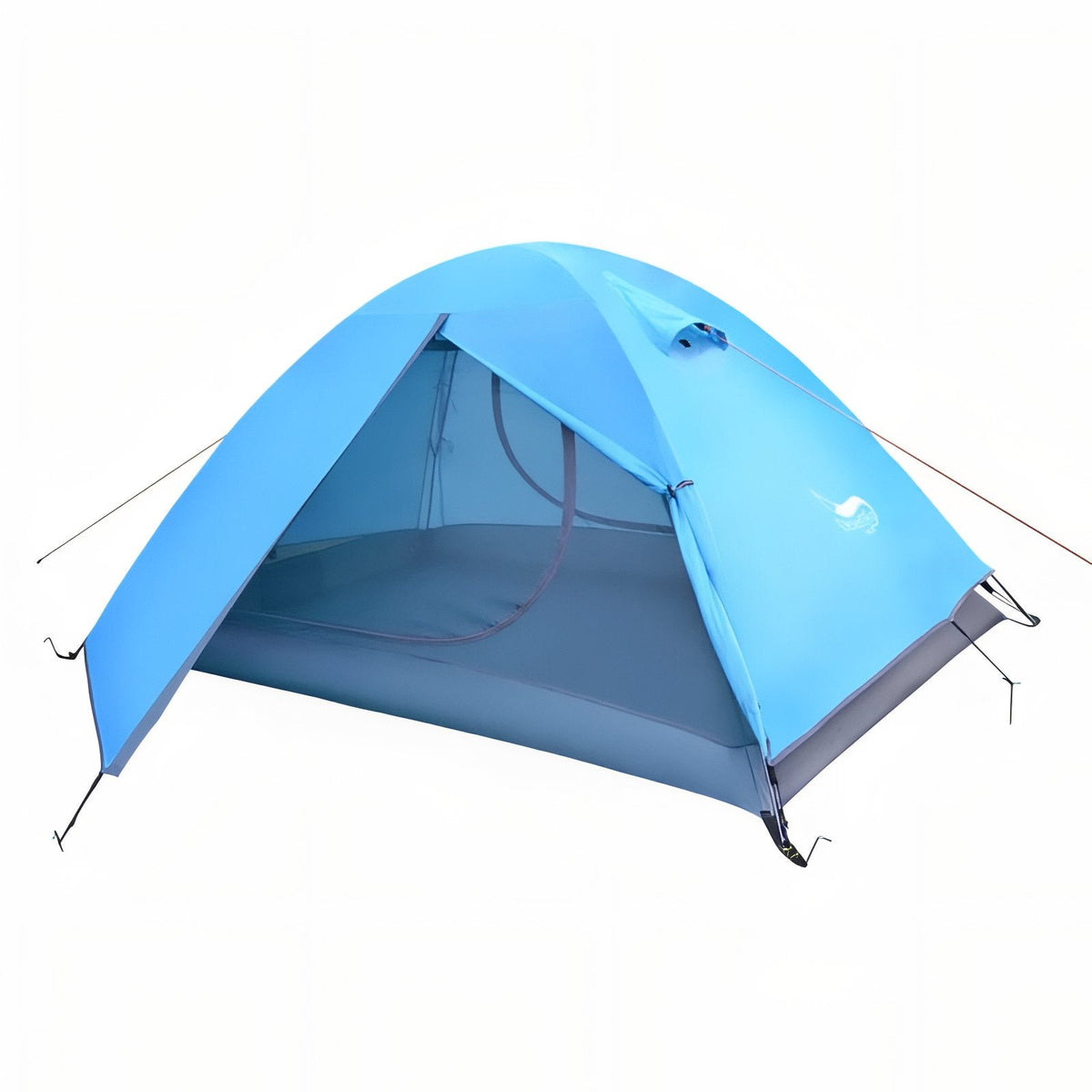 Tente Bivouac 2 Places Légère bleu ciel