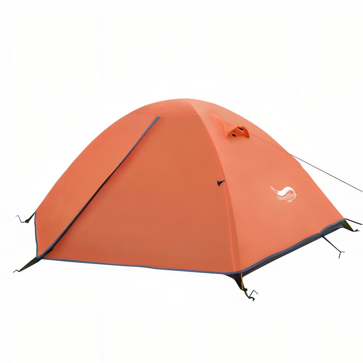 Tente Bivouac 2 Places Légère orange brillant