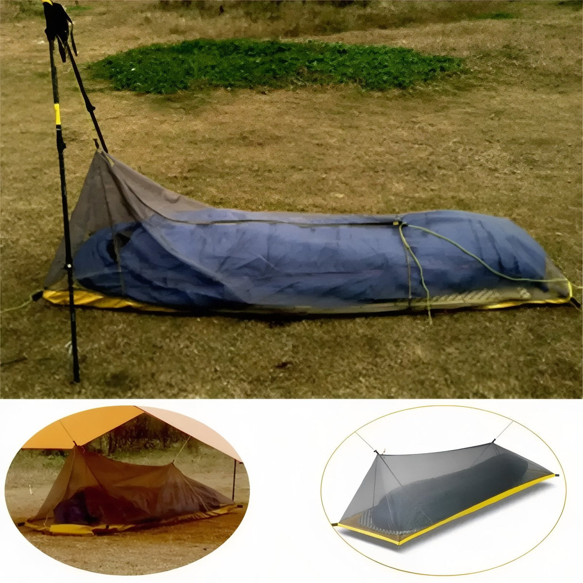 Tente Bivouac Ultra Légère 1 Personne 230g/260g — photo 2