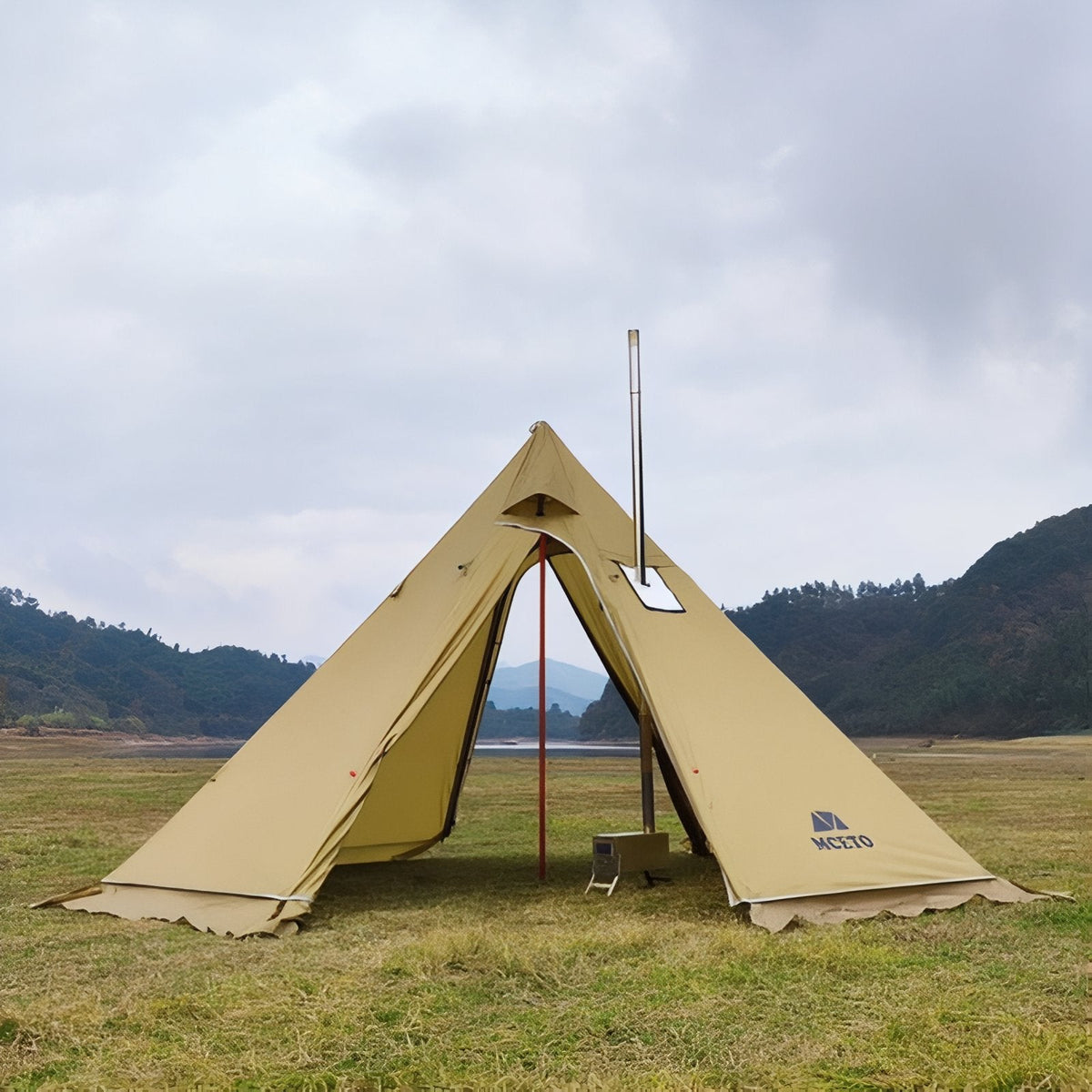 Tente Tipi Hiver 4-6 Personnes — photo 4