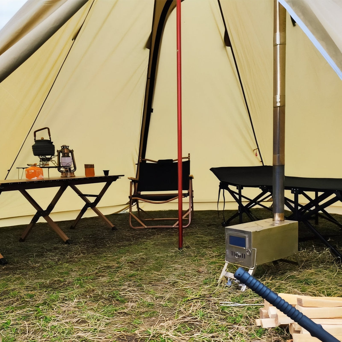 Tente Tipi Hiver 4-6 Personnes — photo 5