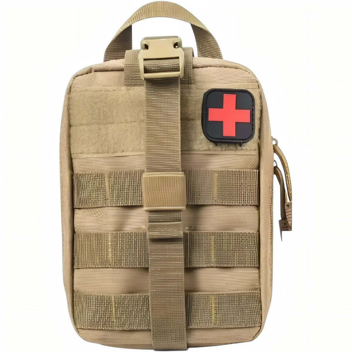 Trousse De Secours Tactique beige et rouge