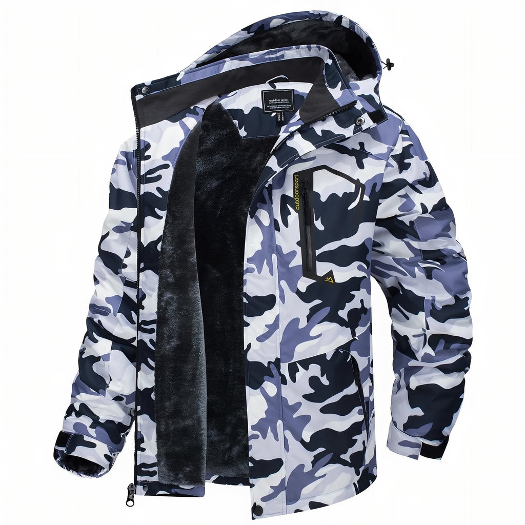 Veste Camouflage Randonnée blanc