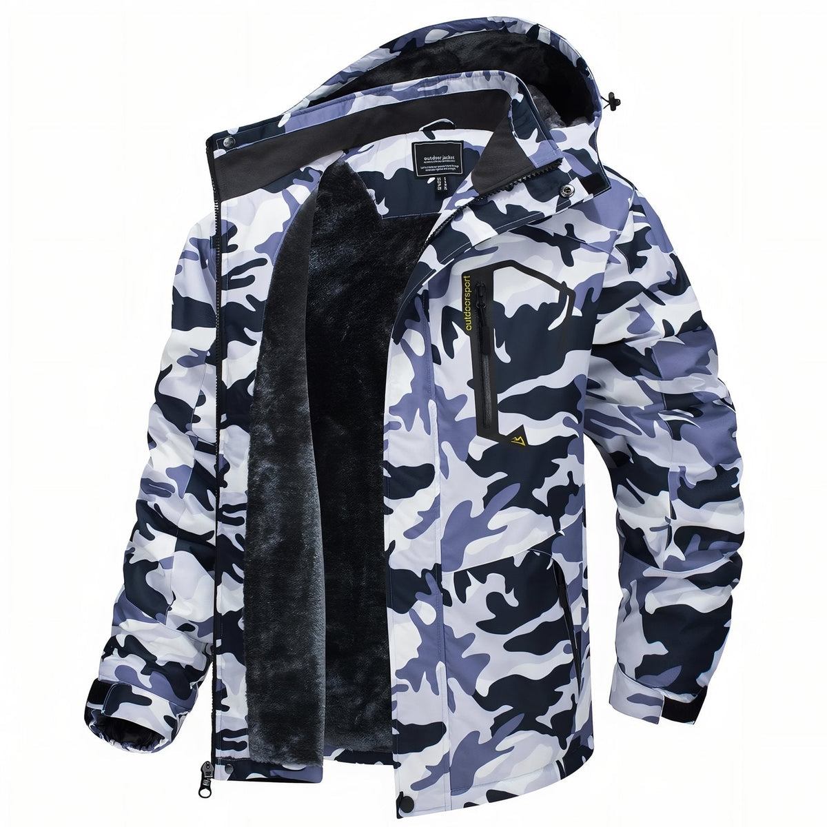 Veste Camouflage Randonnée blanc