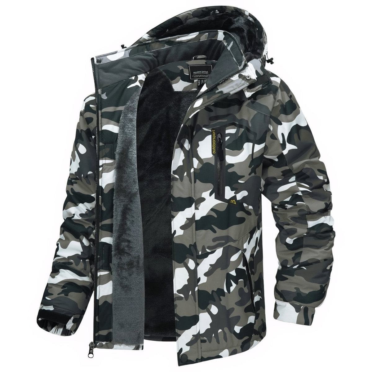 Veste Camouflage Randonnée vert foncé