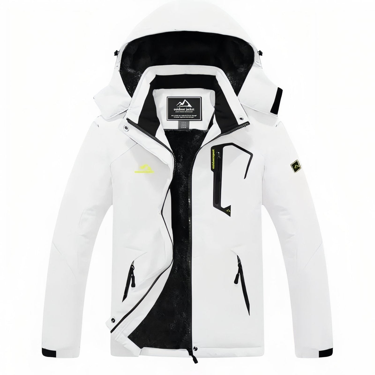 Veste Chaude Randonnée Homme blanc