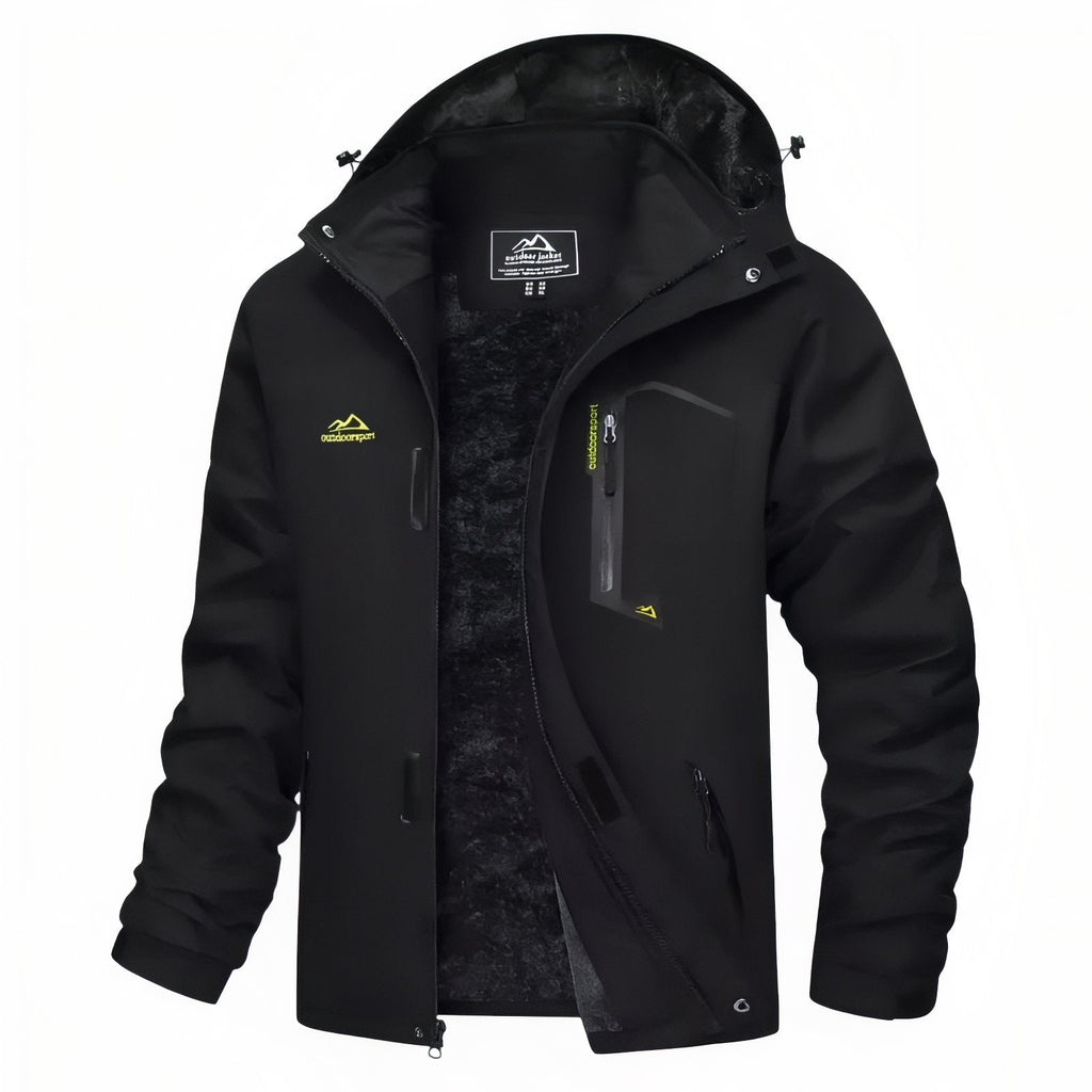 Veste Chaude Randonnée Homme noir